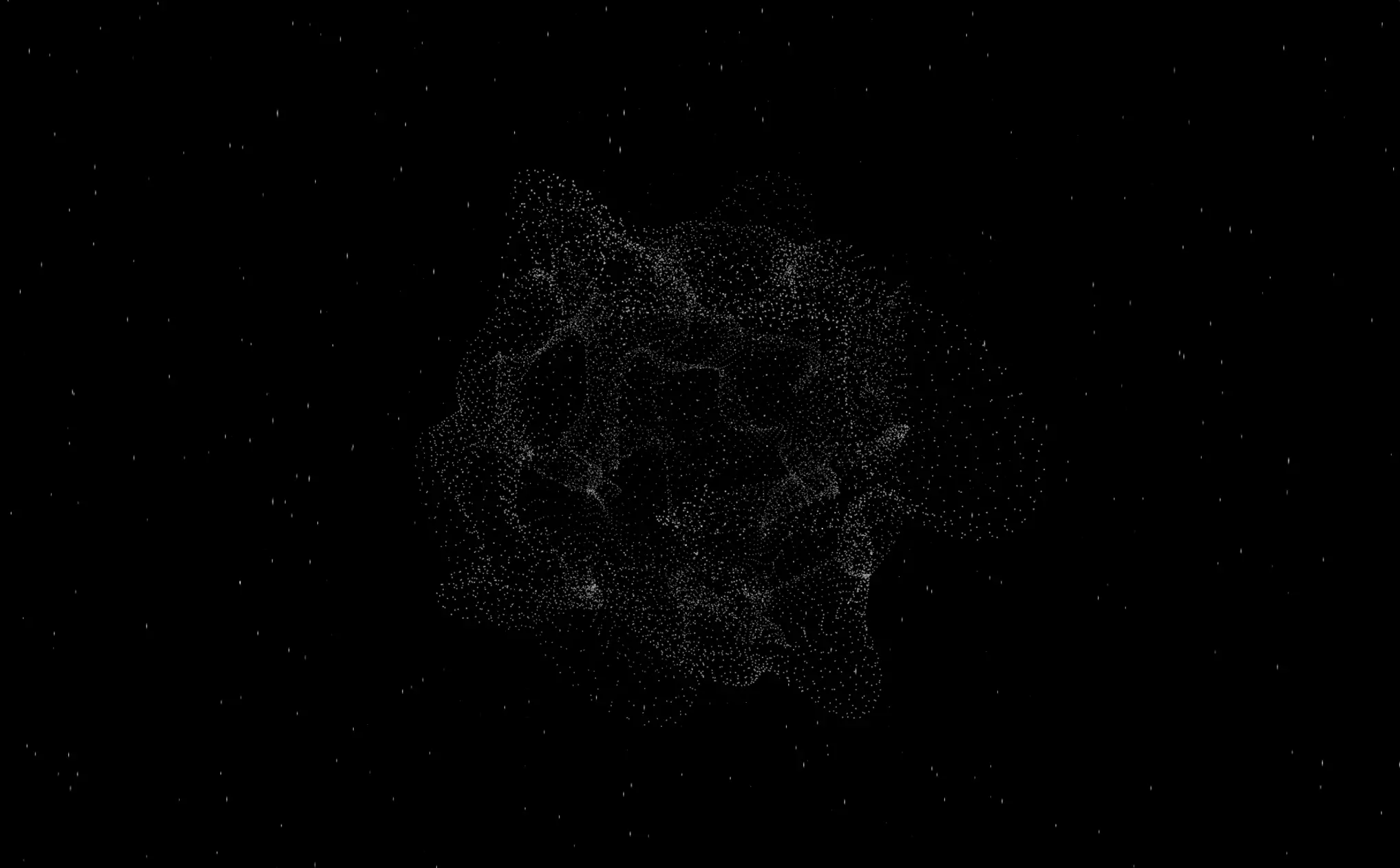 Image of a grandmother at the museum pointing the lensart camera at a painting